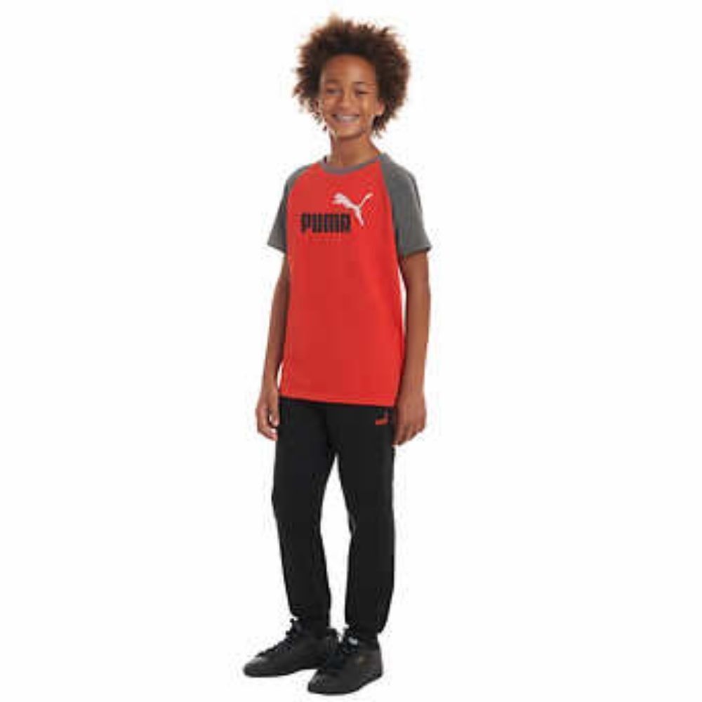 PUMA Youth 3-piece Set, Red - Picture 4 of 7